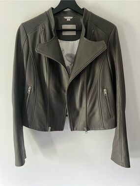 Soia & Kyo Moto Leather Jacket Lambskin